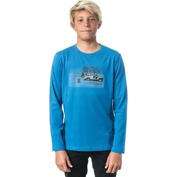 Pánské tričko Tričko Rip Curl MULTI TRUCK LS TEE Vallarta Marle velikost 12
