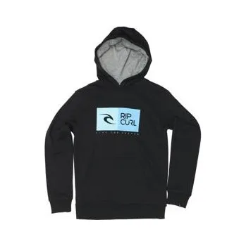 Chlapecká mikina Mikina Rip Curl MONEY HOODED FLEECE Black velikost 8