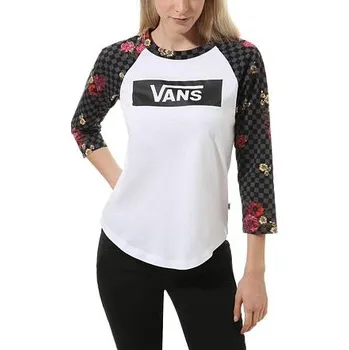 Tričko Vans BOTANICAL TANGLE White/Black velikost XS