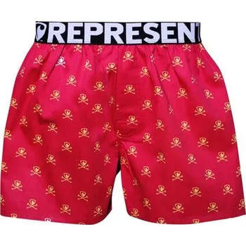 Pánské spodní prádlo Spodní prádlo Represent EXCLUSIVE MIKE SMALL BONES Burgundy velikost S