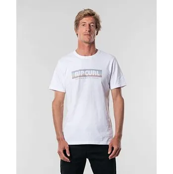 Pánské tričko Tričko Rip Curl EL MAMA S/S TEE White velikost L