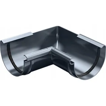 okap Vnitřní roh Budmat 75 mm šedý