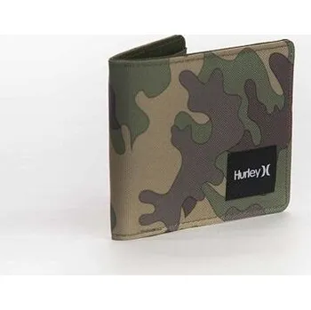 Peněženka Peněženka Hurley REBOUND PRINTED WALLET Medium Olive velikost O/S