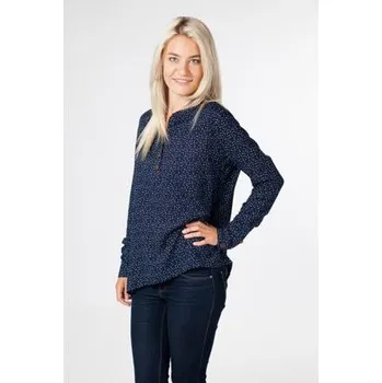 Pánské tričko Tričko Alife and Kickin DAISY BLOUSE Marine Two-Dot Aop velikost S