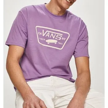 Pánské tričko Tričko Vans FULL PATCH English Lavender velikost XS