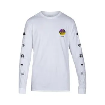 Pánské tričko Tričko Hurley SIRENA L/S White velikost XL