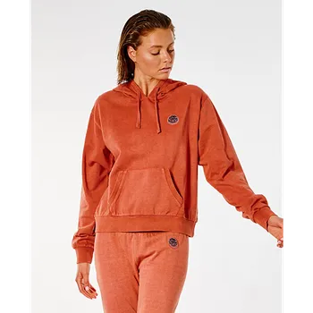 Pánská mikina Mikina Rip Curl SURFERS ORIGINAL HOODIE Rhubarb velikost L