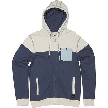 Pánská mikina Mikina Rip Curl OUTCAST HZ FLEECE Mood Indigo Mar velikost XL