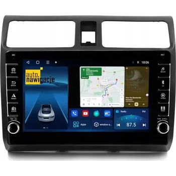 Auto Hi-Fi AUTORÁDIO S GPS NAVIGACÍ SUZUKI SWIFT 2004-2010 ANDROID