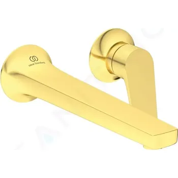 Vodovodní baterie Ideal Standard La Dolce Vita Umyvadlová baterie pod omítku, 2-otvorová instalace, kartáčované zlato, BD957A2