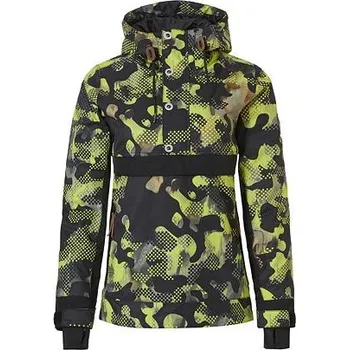 Bunda Rehall FRIDA Popart Camo Lime velikost XS