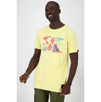 Pánské tričko Tričko Alife and Kickin LOGO ICONAK Lime velikost XXL