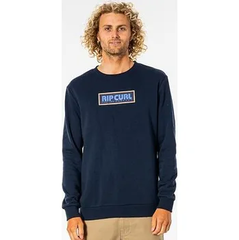 Pánská mikina Mikina Rip Curl SURF REVIVAL BOX CREW Navy velikost XL