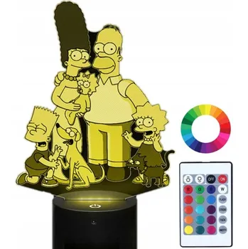 Lampička Plexido vícebarevná Noční lampa