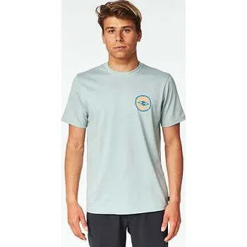 Pánská móda Tričko Rip Curl DAMS TEE Vintage Blue velikost XL