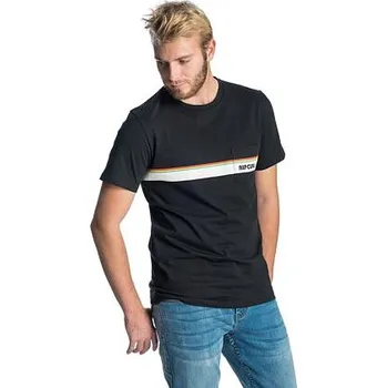 Tričko Rip Curl MAMA SKYLINE S/S TEE Black velikost M