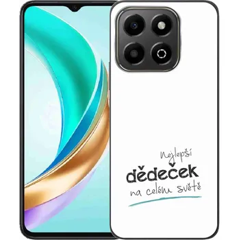 Pouzdro na mobilní telefon Gelový kryt mmCase na Honor X6b - nejlepší dědeček 3 bílé pozadí