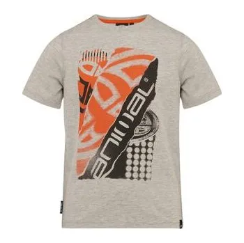 Chlapecké tričko Tričko Animal SCRATCH Grey Marl velikost 3/4