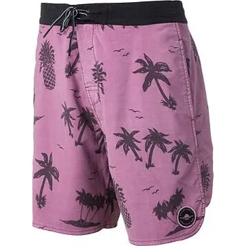 Dámské plavky Plavky Rip Curl POOLSIDE LAYDAY 18'' Maroon velikost 36