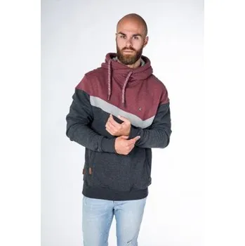 Pánská mikina Mikina Alife and Kickin JASPER Burgundy velikost XL