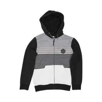 Chlapecká mikina Mikina Rip Curl RATTLER HOODED ZIP FLEECE Black velikost 16