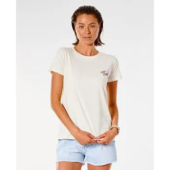 Tričko Rip Curl PARADISE CALLING TEE Bone velikost XS