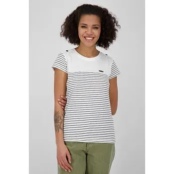 Pánské oblečení Tričko Alife and Kickin LIOAK Z White velikost XS