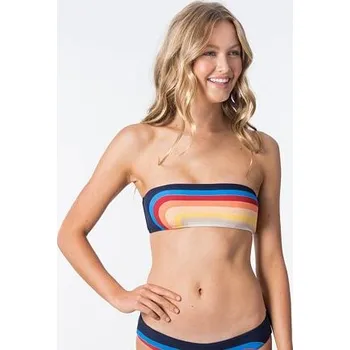 Dámské plavky Plavky Rip Curl KEEP ON SURFIN BANDEAU Navy velikost XS