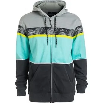 Pánská mikina Mikina Rip Curl AGGRO UNION HZ FLEECE High Rise Grey velikost S
