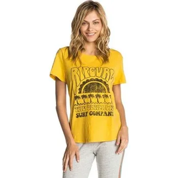 Tričko Rip Curl CORAL BAY TEE Yellow velikost S