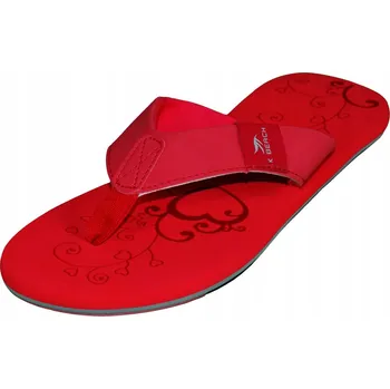 Dámské žabky ŽABKY MADSEA ČERVENÉ 37 98101