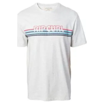 Pánské tričko Tričko Rip Curl THE CALL TEE White Marle velikost XL