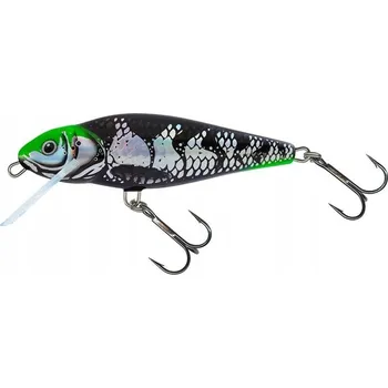 Umělá nástraha Wobler na štiky Salmo Perch Plovoucí 12cm 36g HOLO DARK GREEN HEAD 1 ks