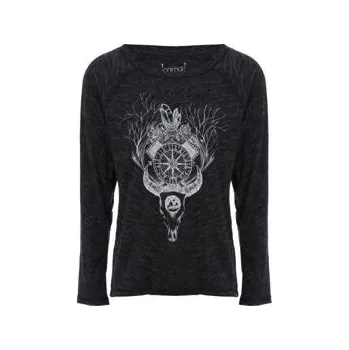 Pánské tričko Tričko Animal TRAVELLER Black Marl velikost 08