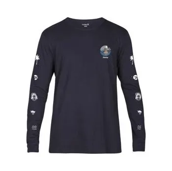 Tričko Hurley SIRENA L/S Black velikost M