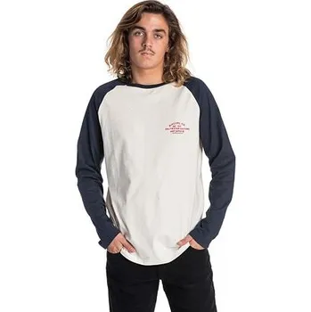 Pánské tričko Tričko Rip Curl SURF SUPPLY CO. L/S TEE Dark Blue velikost S