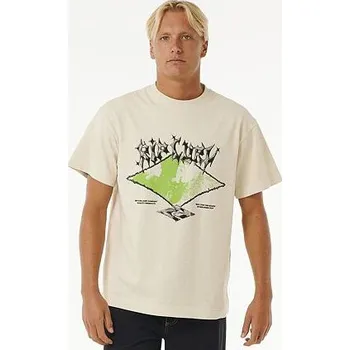 Tričko Rip Curl QSP METAL CORE TEE Vintage White velikost L