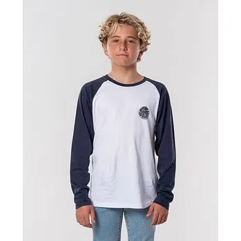 Tričko Rip Curl THE WETTY L/S TEE BOY White velikost 14