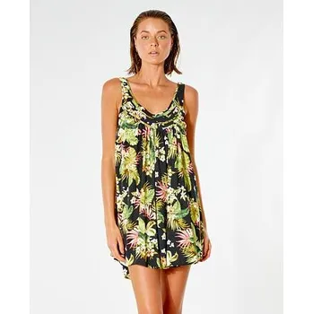 Dámské šaty šaty Rip Curl ON THE COAST MINI DRESS Black velikost XS