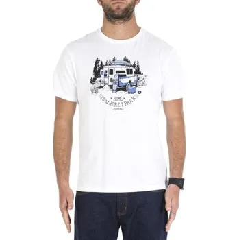 Pánské tričko Tričko Rip Curl JUST TRIPPIN SS TEE Optical White velikost S