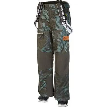 Chlapecké kalhoty Kalhoty Rehall LEWIS JR. Camo Olive velikost 152