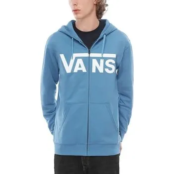 Pánská mikina Mikina Vans CLASSIC ZIP HOODIE Copen Blue-White velikost M