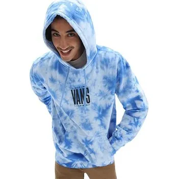 Pánská mikina Mikina Vans TALL TYPE TIE DYE PO Nautical Blue/Tie Dye velikost L