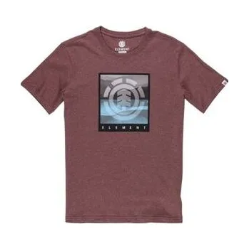 Pánské tričko Tričko Element ROLLING Oxblood Heather velikost L