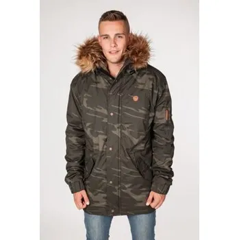 Pánská bunda Bunda Alife and Kickin RON PARKA Camouflage velikost S