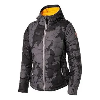 Pánská casual bunda Bunda Rehall ERICA Trashed Black velikost XL