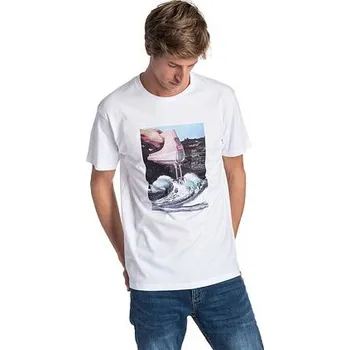 Pánské tričko Tričko Rip Curl GOOD DAY BAD DAY SS TEE Optical White velikost M