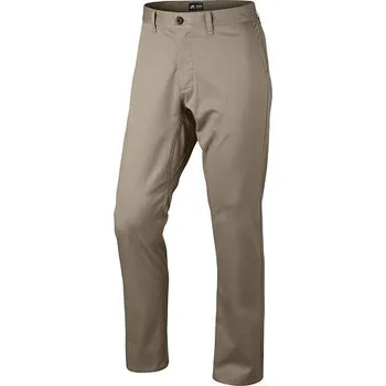 Kalhoty Nike SB FLEX ICON PANTS Khaki velikost 36