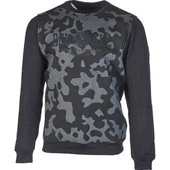 Pánská mikina Mikina Rehall ALBERT 3D-Black velikost M