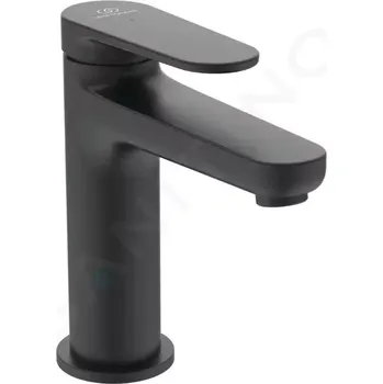 Vodovodní baterie Ideal Standard Cerafine Nuovo Umyvadlová baterie s výpustí ClickClack, BlueStart, hedvábná černá, BD965XG